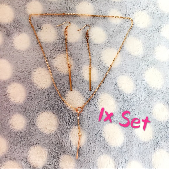 🎈🎈1 Set Gold plated Fashion Jewelry Set - Picture 2 of 6